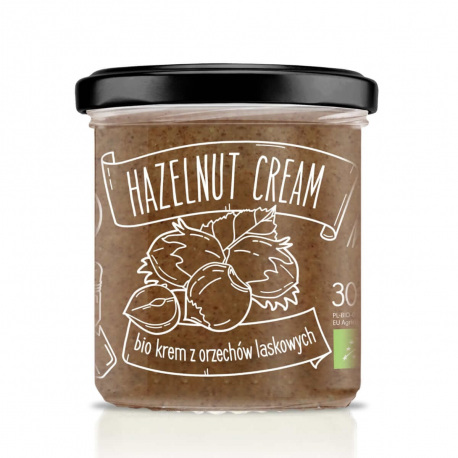 Diet Food Hazelnut Cream - bio krem z orzechów laskowych - 300g