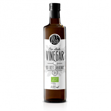 Diet Food Bio Apple Vinegar - Bio ocet jabłkowy 10% - 500ml