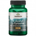 Swanson N-Acetyl L-Tyrosine 350 mg - 60 kaps.