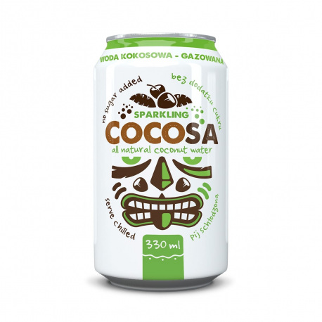Diet-Food COCOSA woda kokosowa gazowana - 330ml