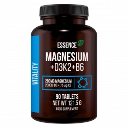 Essence Nutrition Magnesium + D3K2 + B6 - 90 tabl.