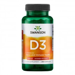 Swanson Vitamin D3 2000 IU - 250 kaps.