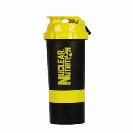 Nuclear Nutrition Shaker Yellow/Black - 500ml