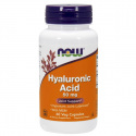NOW Foods Hyaluronic Acid 50mg MSM - 60 kaps.