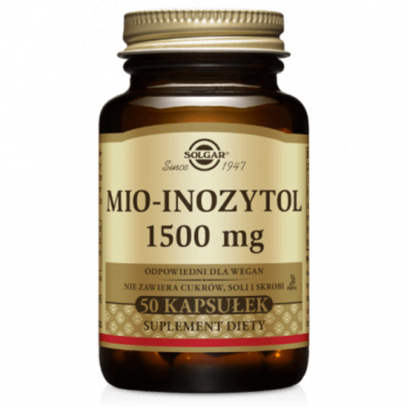 Solgar Mio-Inozytol 1500 mg - 50 kaps.