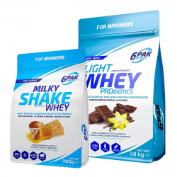 6PAK Nutrition Zestaw białek dla każdego