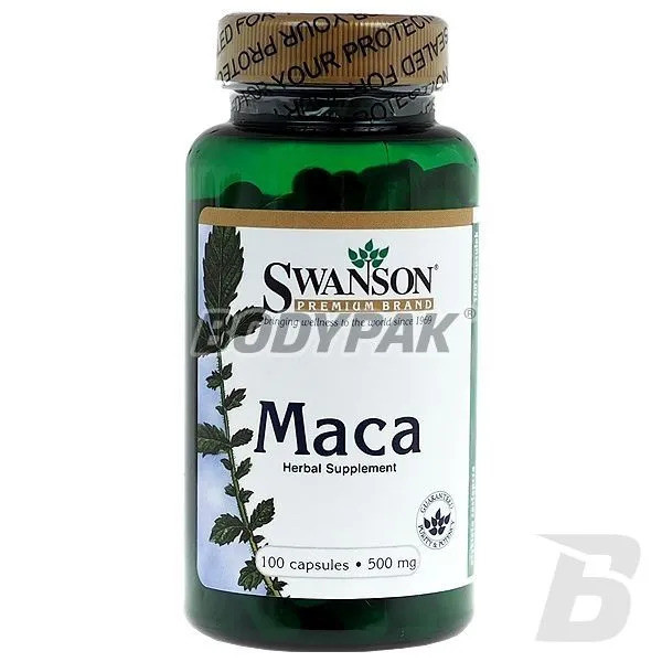 Swanson Maca 500mg - 100 kaps.