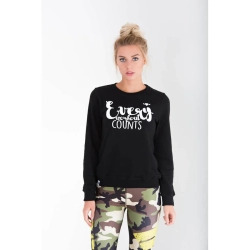 Trec Wear® Sweatshirt TGirl 09 Strong Black