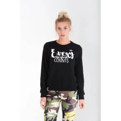 Trec Wear® Sweatshirt TGirl 09 Strong Black