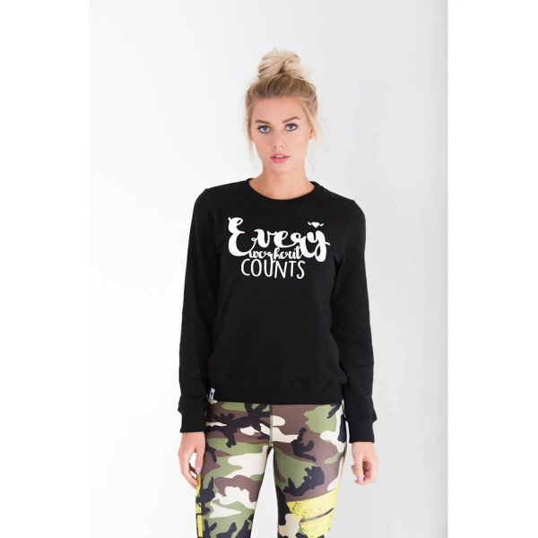 Trec Wear® Sweatshirt TGirl 09 Strong Black
