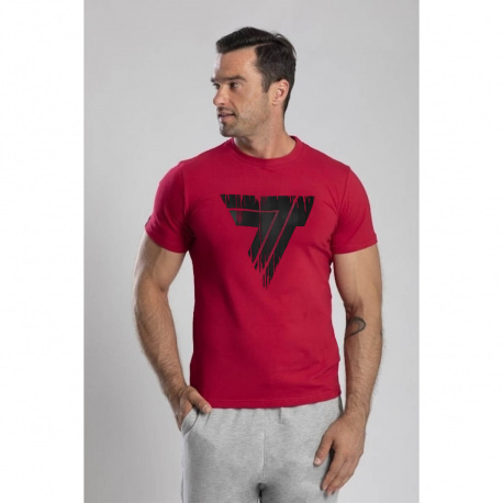 Trec Wear® Tshirt Playhard 104 Fade Dark Red