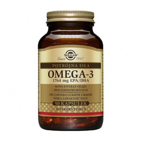 Solgar Omega-3 1764 mg EPA/DHA - 50 kaps.