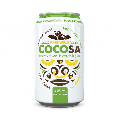 Diet-Food Cocosa woda kokosowa niegazowana Ananas 330ml