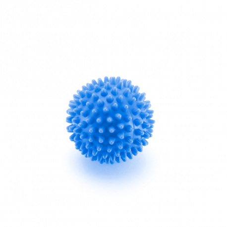 4fizjo - Piłka z kolcami do masażu do akupresury 8cm - Niebieski