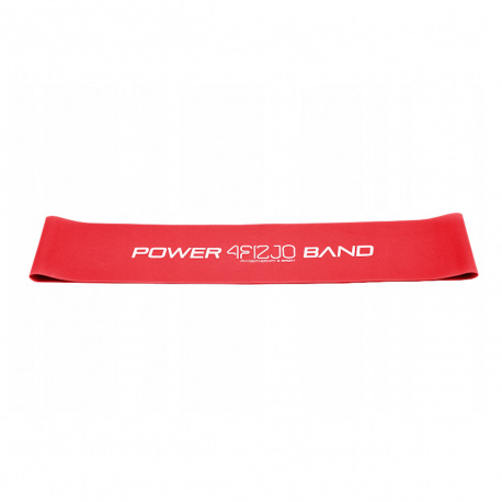 4fizjo - Mini power band 0,4mm - Czerwony