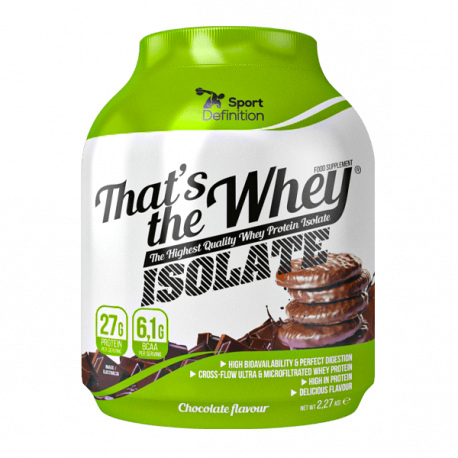 SportDefinition That's the Whey ISOLATE - 2100g