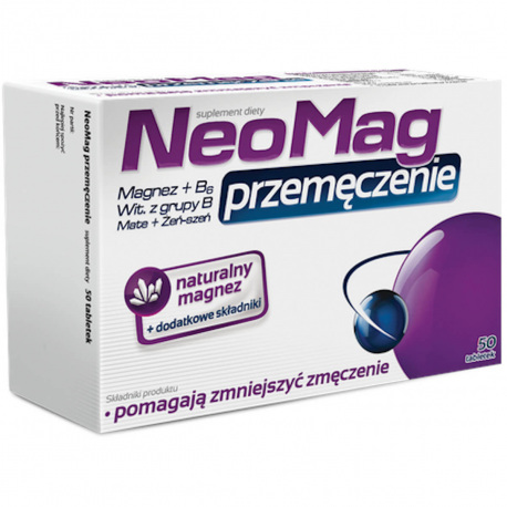 Aflofarm Neomag Przemęczenie - 50 tabl.