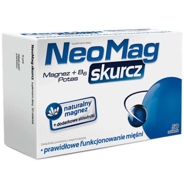 Aflofarm Neomag Skurcz - 50 tabl.