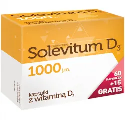 Aflofarm Solevitum D3 1000 - 60 + 15 kaps.