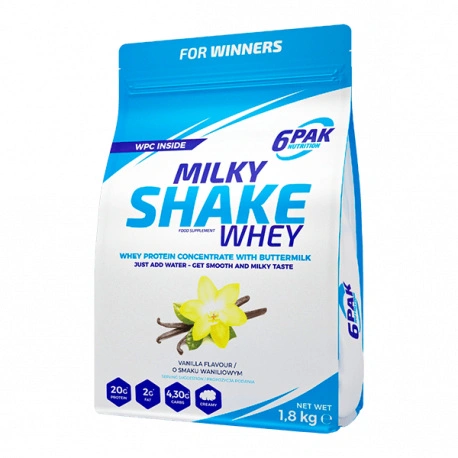 6PAK Nutrition Milky Shake Whey - 1800g