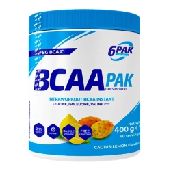 6PAK Nutrition BCAA PAK - 400g