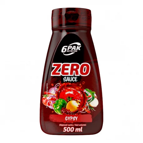 6PAK Nutrition Sauce ZERO Gypsy - 500ml