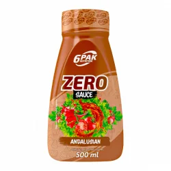 6PAK Nutrition Sauce ZERO Andalusian - 500ml