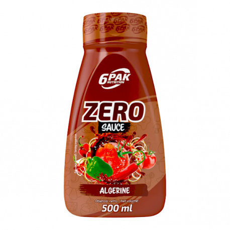 6PAK Nutrition Sauce ZERO Algerine - 500ml