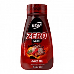 6PAK Nutrition Sauce ZERO Smoke BBQ - 500ml