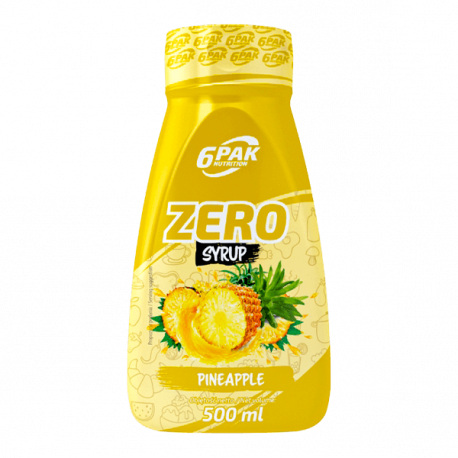 6PAK Nutrition Syrup ZERO Pineapple - 500ml