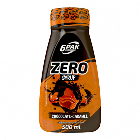 6PAK Nutrition Syrup ZERO Chocolate-Caramel - 500ml