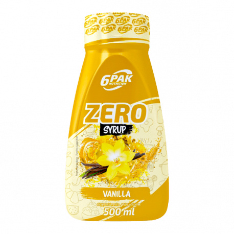 6PAK Nutrition Syrup ZERO Vanilla - 500ml