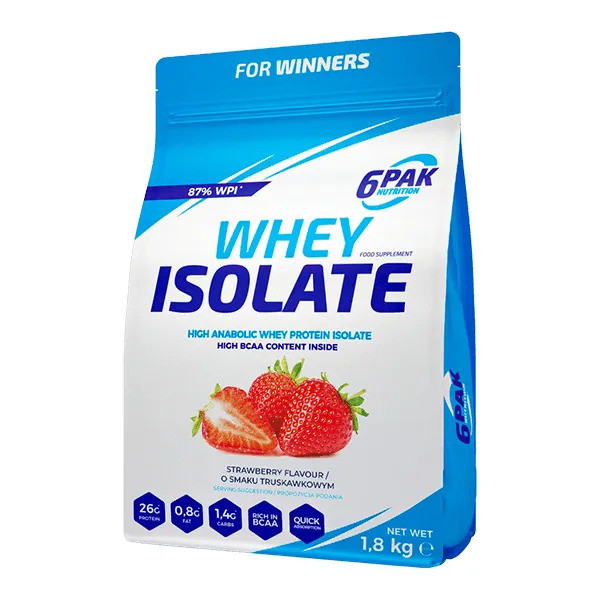 6PAK Nutrition Whey Isolate - 1800g