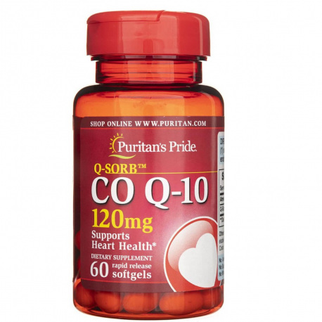 Puritan's Pride Koenzym Q10 120 mg - 60 kaps.