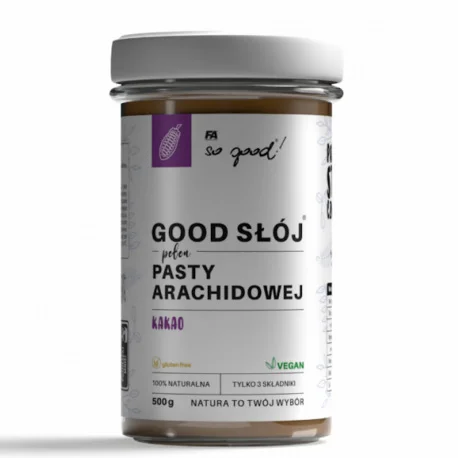 FA Nutrition - So good! Good Słój pełen pasty arachidowej Kakao - 500g