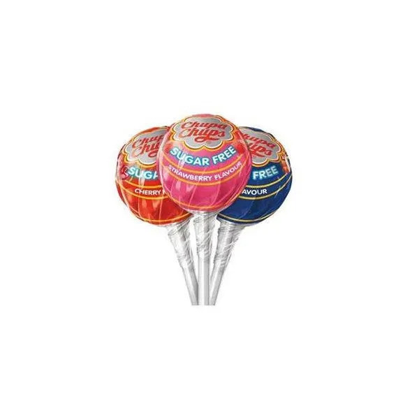 Chupa Chups Lollipops Sugar Free (Lizaki bez cukru) - 10 x 11g BAG