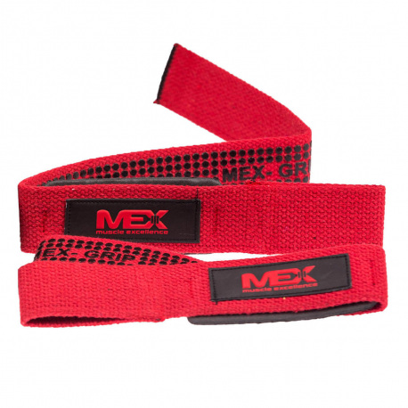 MEX Paski Lifting straps red - 1 komplet