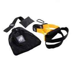 6PAK Nutrition Pasy do treningu w podwieszeniu - Multi-Workout Straps P1 012 - Żółty