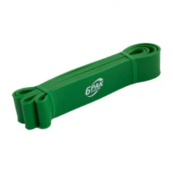 6PAK Nutrition Guma oporowa - Pull Up Band Latex 052 Opór 22-56 kg - Zielony