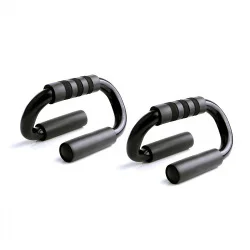 6PAK Nutrition Uchwyty do pompek - Push Up Bars 010 25x15x8 - Czarny