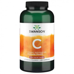 Swanson Vitamin C with Rose Hips 1000mg - 250 kaps.