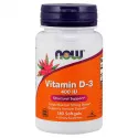 NOW Foods Vitamin D-3 400 IU - 180 kaps.