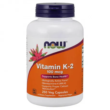 NOW Foods Vitamin K2 MK7 - 250 kaps.