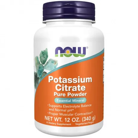 NOW Foods Potassium Citrate - 340g