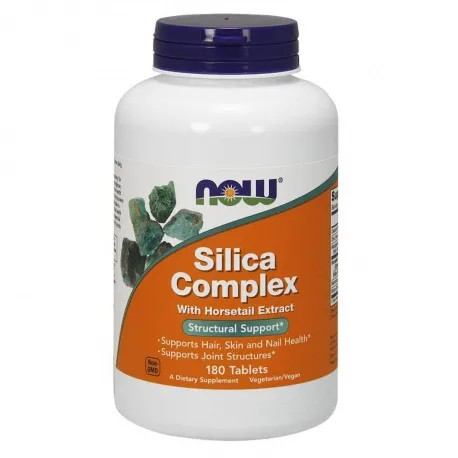 NOW Foods Silica Complex - 180 tabl.