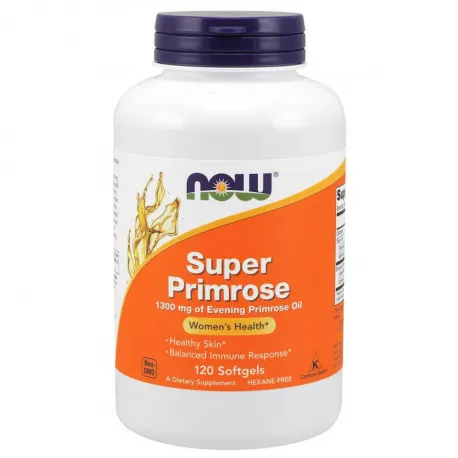 NOW Foods Super Primrose 1300 mg - 120 kaps.