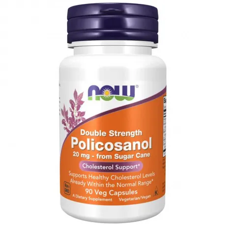 NOW Foods Policosanol 20mg Plus - 90 kaps.