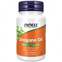 NOW Foods Oregano Oil Enteric - 90 kaps.