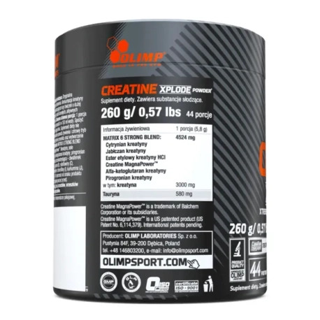 Olimp Creatine Xplode Powder - 260g