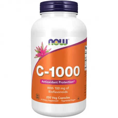 NOW Foods Vitamin C-1000 with Bioflavonids - 250 kaps.